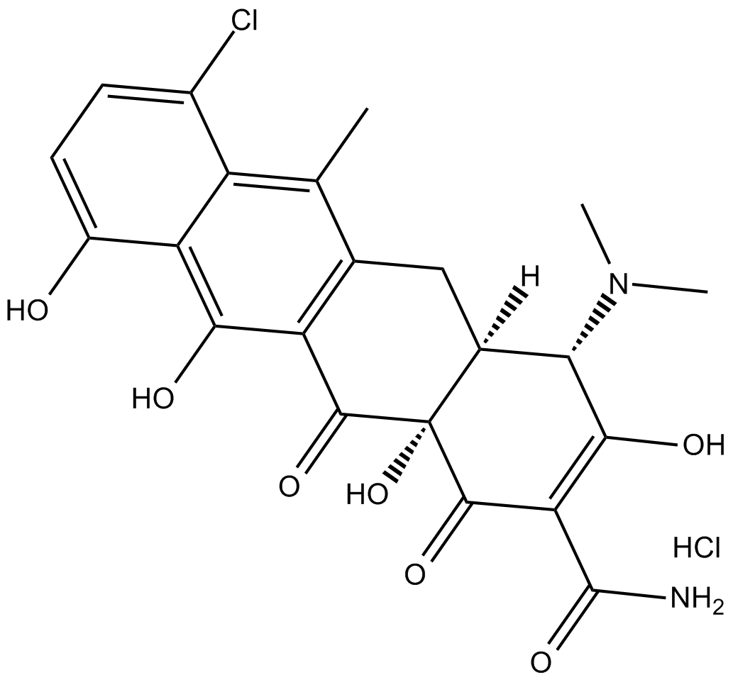 Anhydrochlortetracycline (hydrochloride)  Chemical Structure