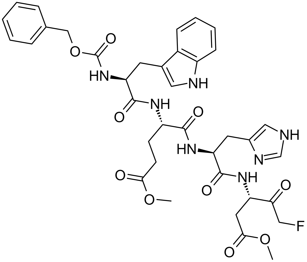 Z-WEHD-FMK  Chemical Structure