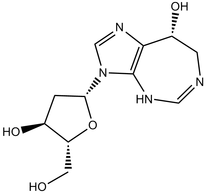Pentostatin  Chemical Structure