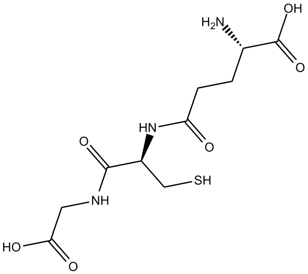L-Glutathione Reduced Chemical Structure