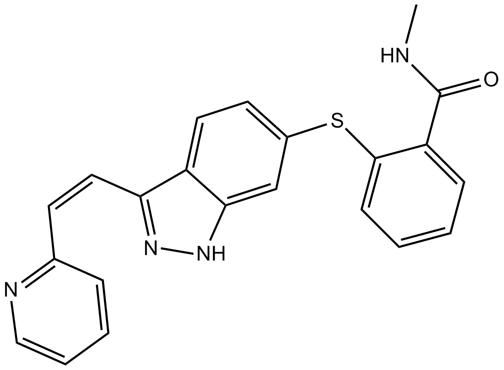 Axitinib (AG 013736)  Chemical Structure