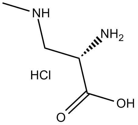 L-BMAA hydrochloride 化学構造