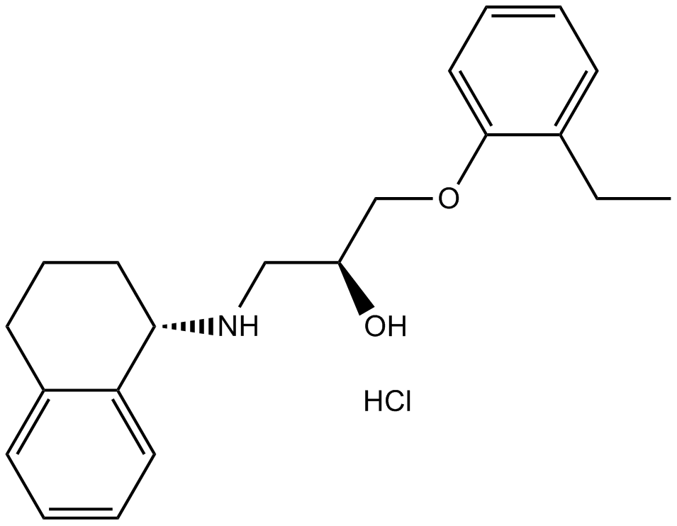 SR 59230A hydrochloride  Chemical Structure