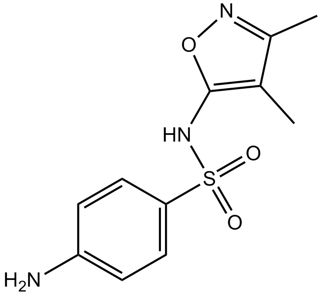 Sulfisoxazole  Chemical Structure