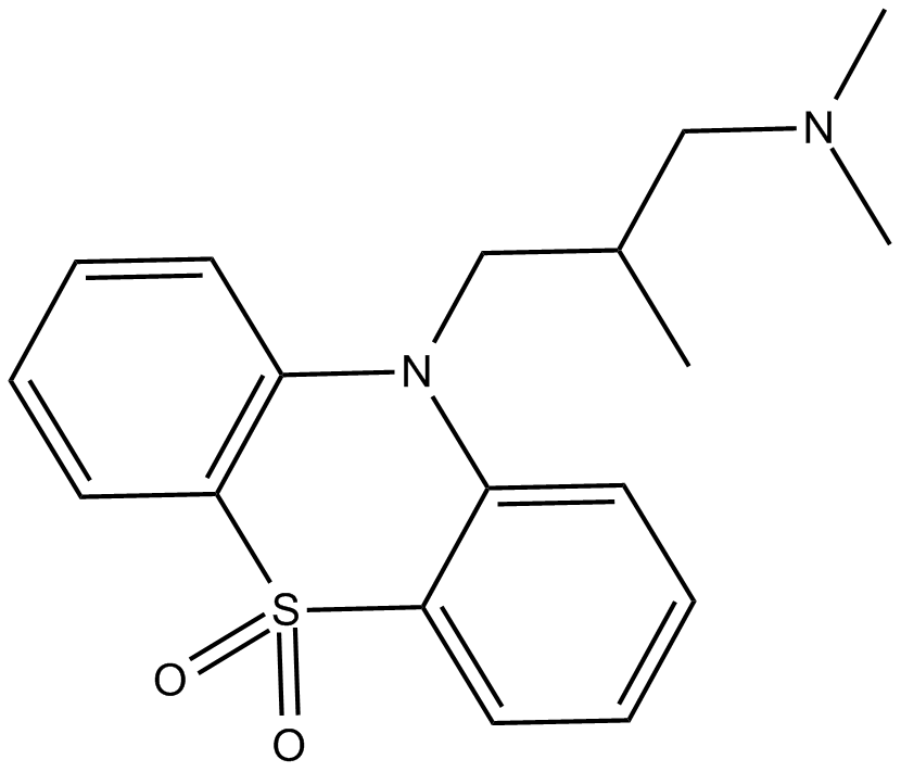 Oxomemazine 化学構造