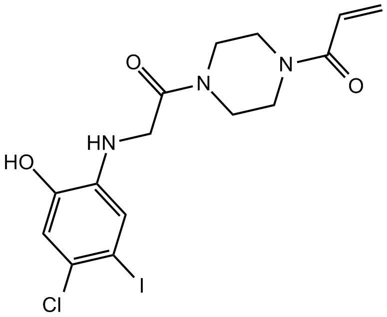K-Ras(G12C) inhibitor 12 化学構造