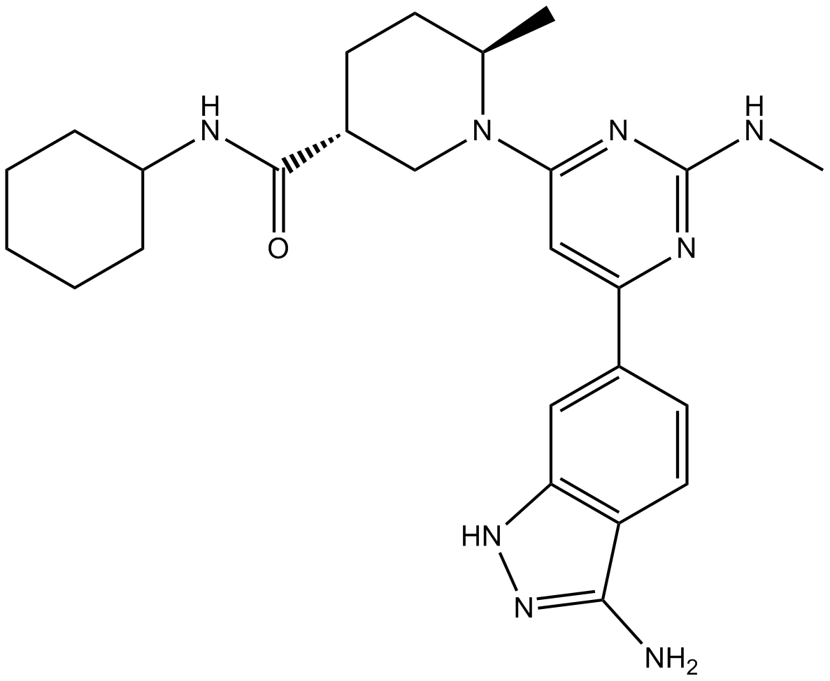 GSK2334470 التركيب الكيميائي