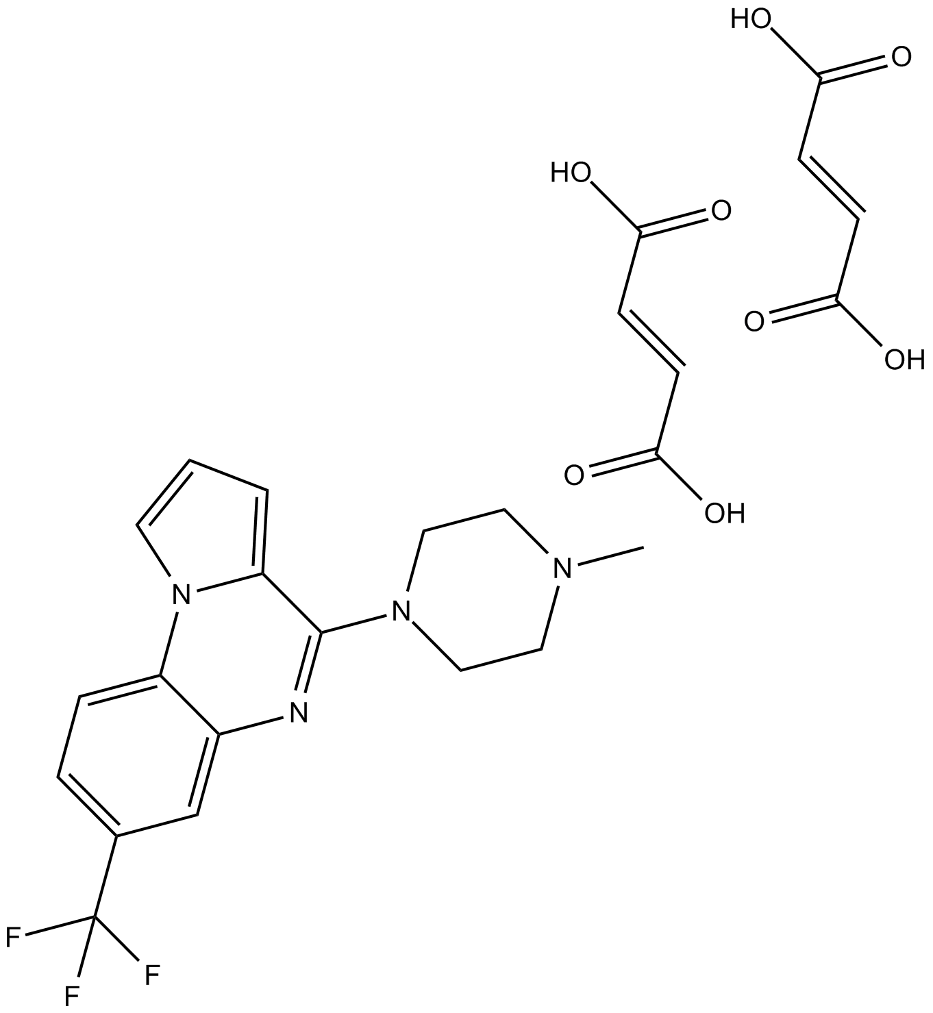 CGS 12066B dimaleate  Chemical Structure