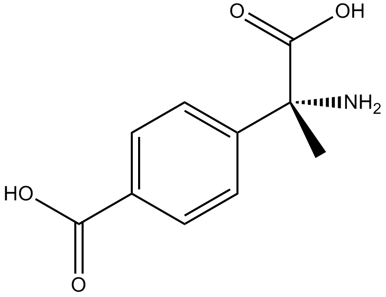 (RS)-MCPG 化学構造