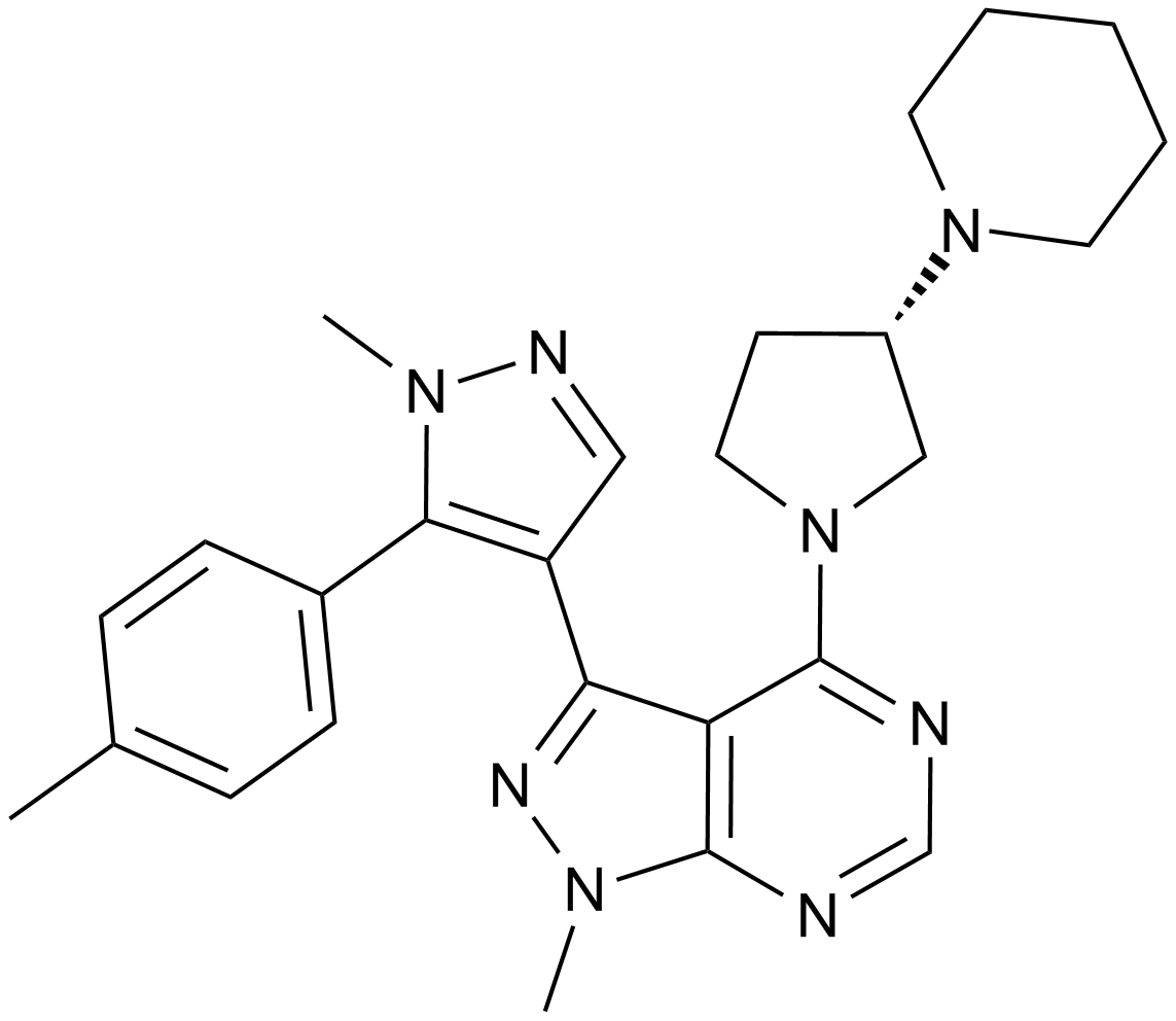 PF-4981517 التركيب الكيميائي