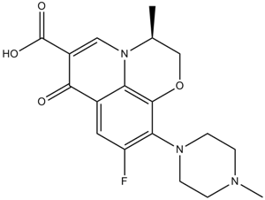 Ofloxacin Chemical Structure