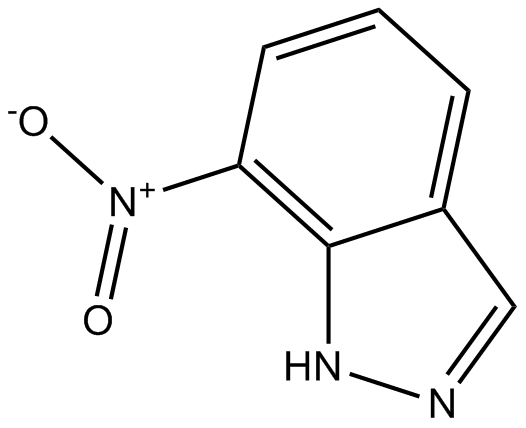 7-Nitroindazole 化学構造