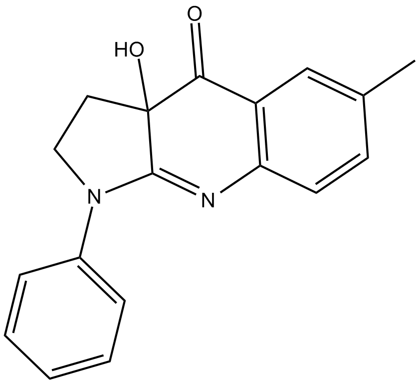 (±)-Blebbistatin 化学構造