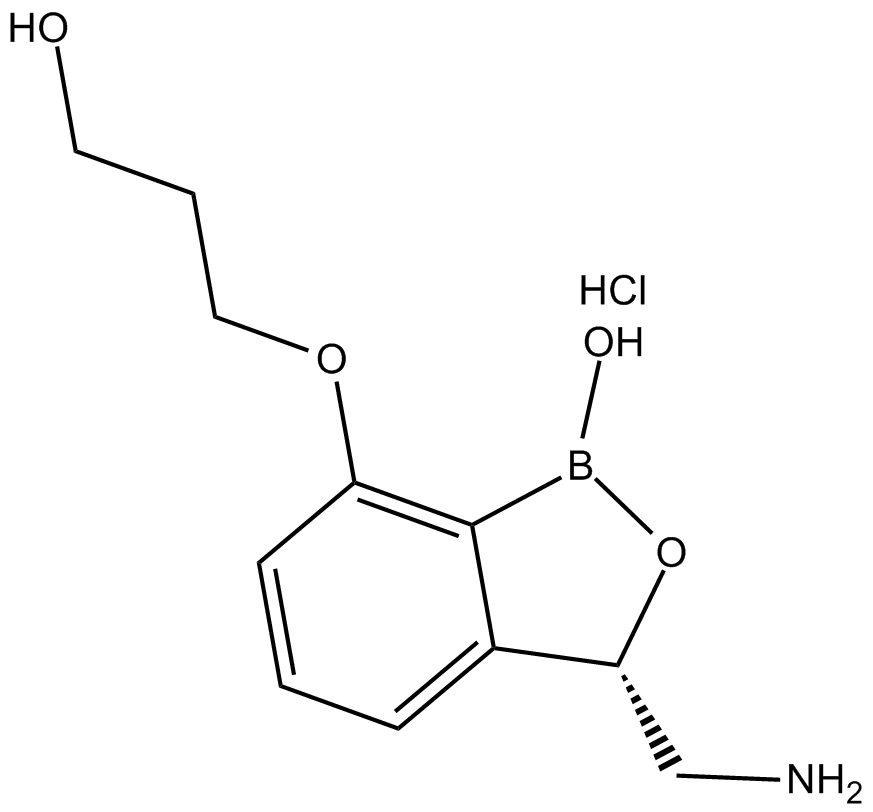 AN3365 (hydrochloride) Chemische Struktur
