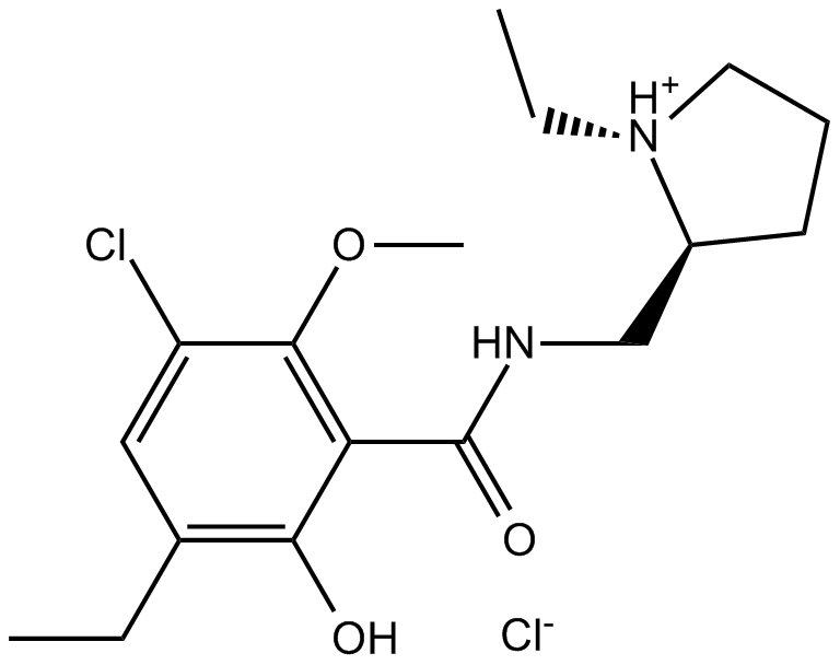 Eticlopride hydrochloride  Chemical Structure
