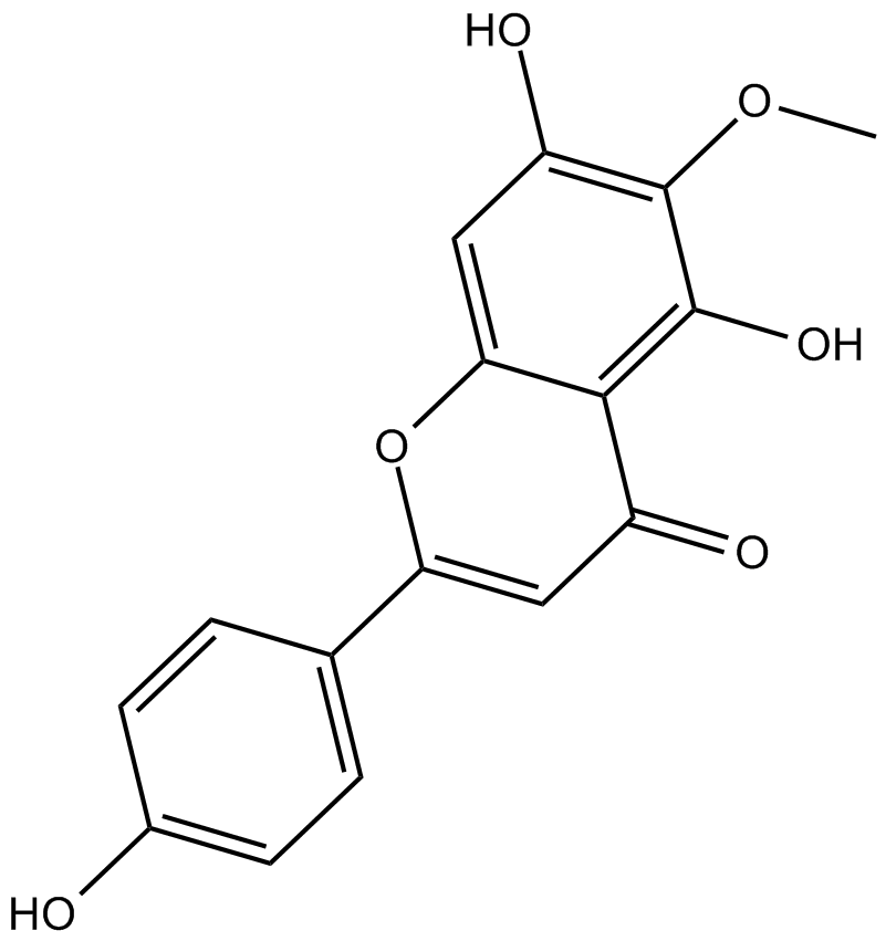 Hispidulin 化学構造