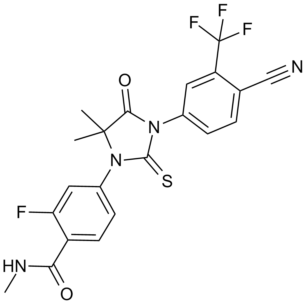 MDV3100 (Enzalutamide)  Chemical Structure
