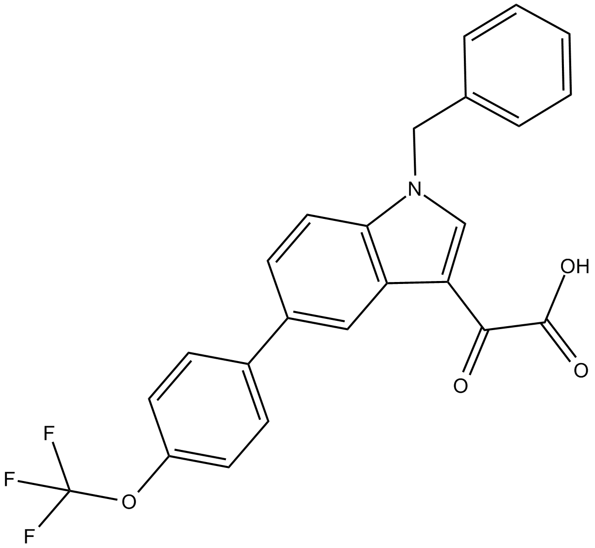 Tiplaxtinin(PAI-039) 化学構造