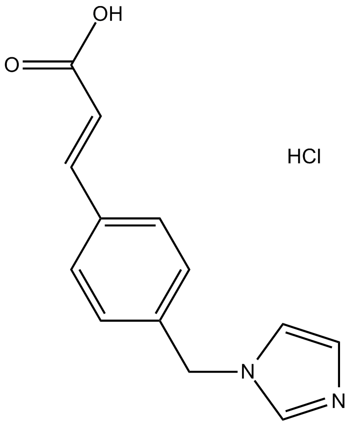 Ozagrel HCl 化学構造