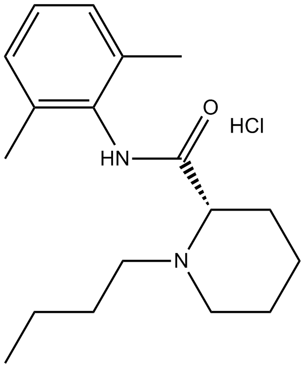 Bupivacaine HCl  Chemical Structure