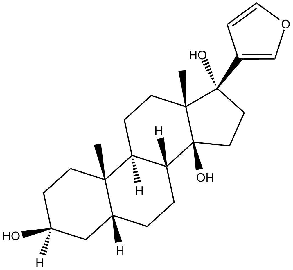 Rostafuroxin (PST 2238) 化学構造