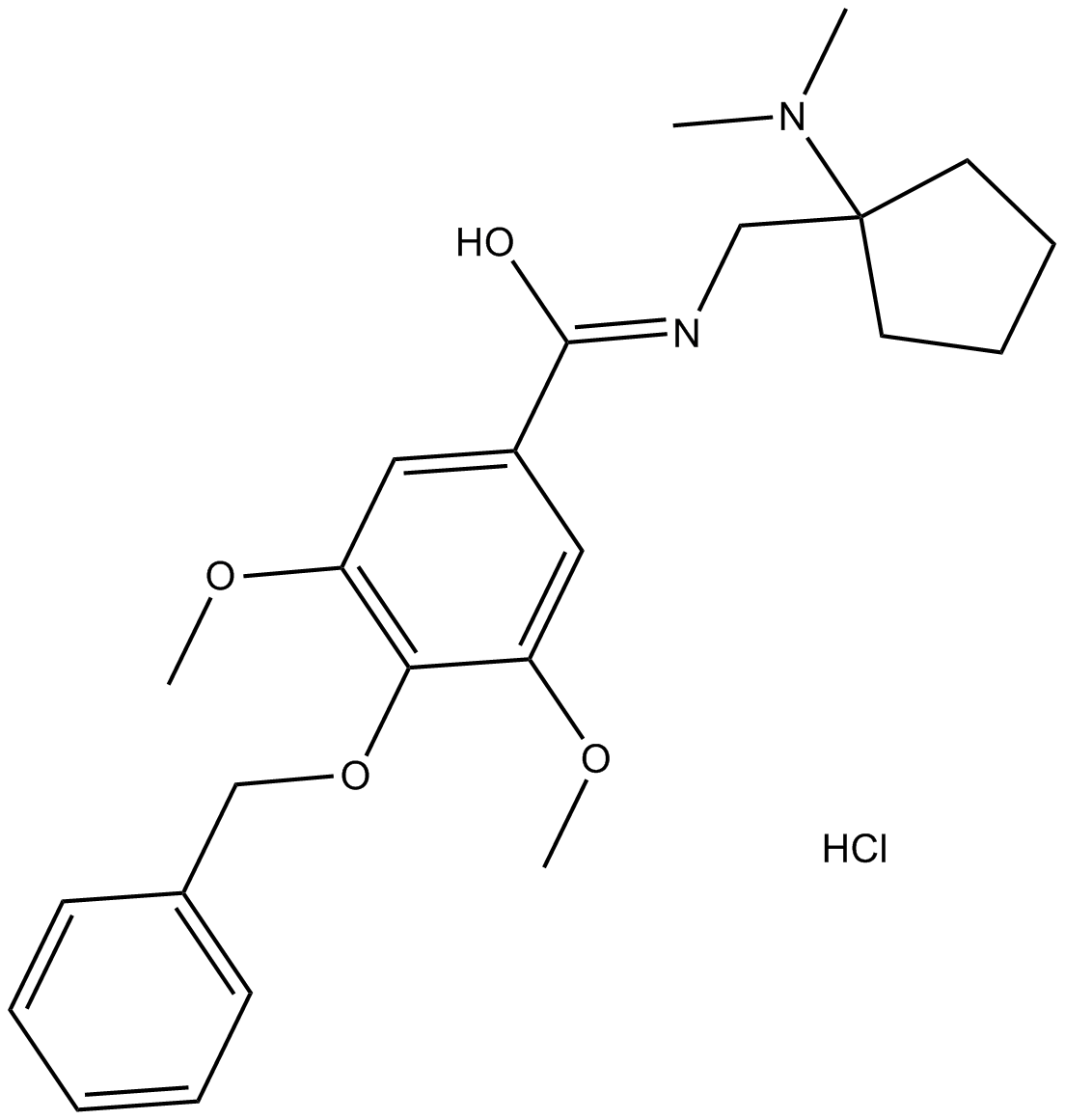 Org 25543 hydrochloride التركيب الكيميائي