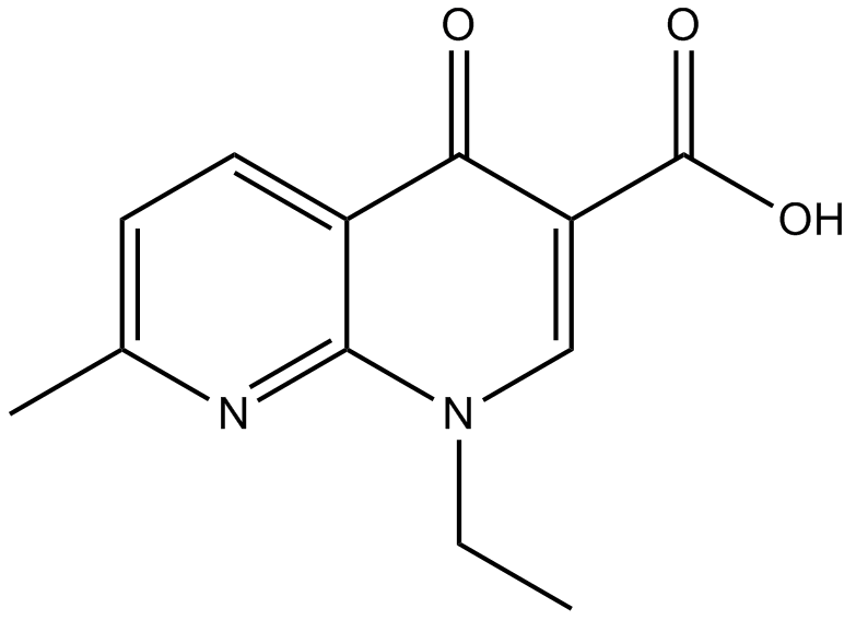 Nalidixic acid Chemische Struktur