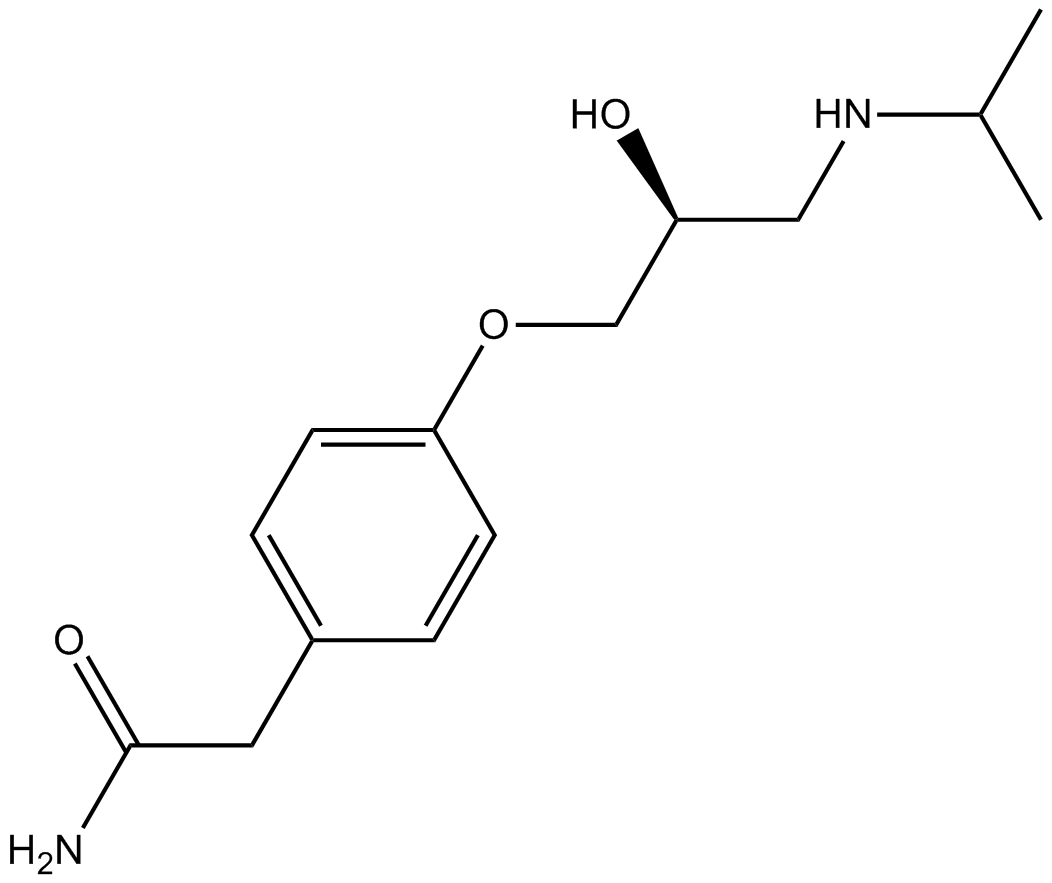(S)-(-)-Atenolol  Chemical Structure