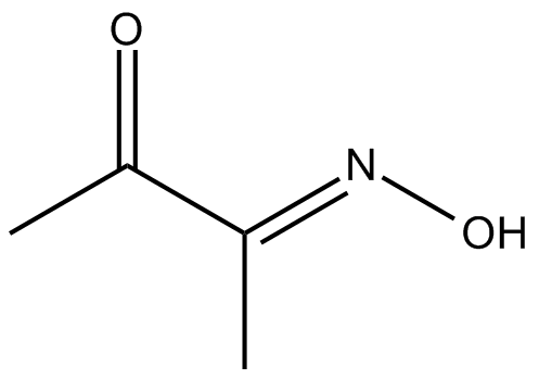 2,3-Butanedione-2-monoxime 化学構造