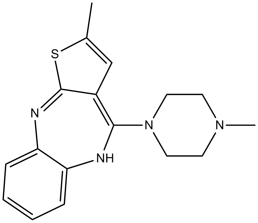 Olanzapine  Chemical Structure