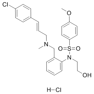 KN-93 hydrochloride 化学構造