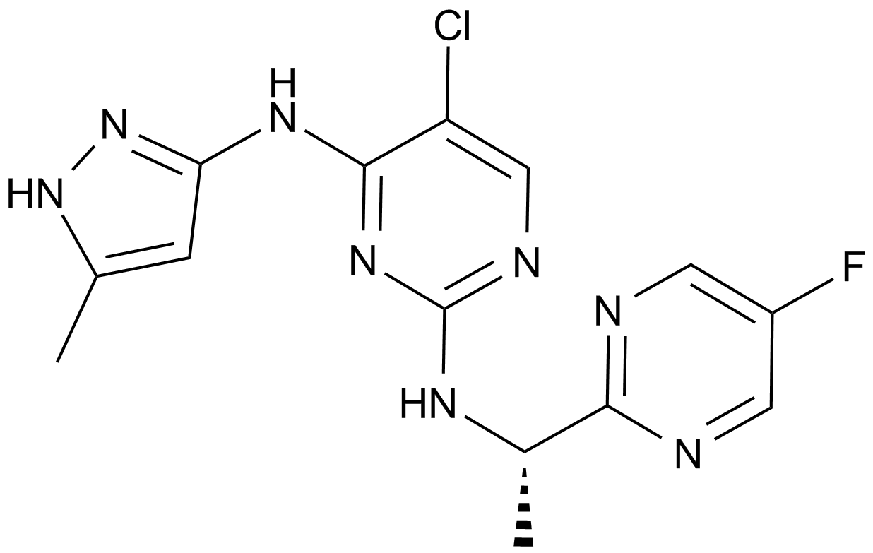 AZD1480  Chemical Structure