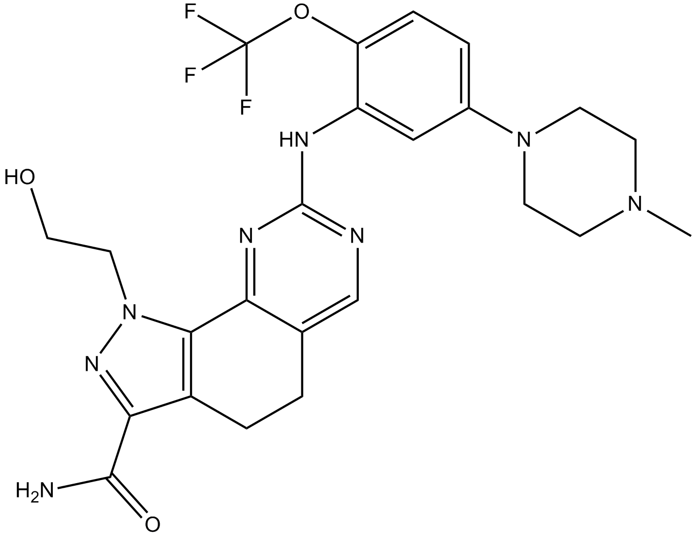NMS-1286937 Chemische Struktur