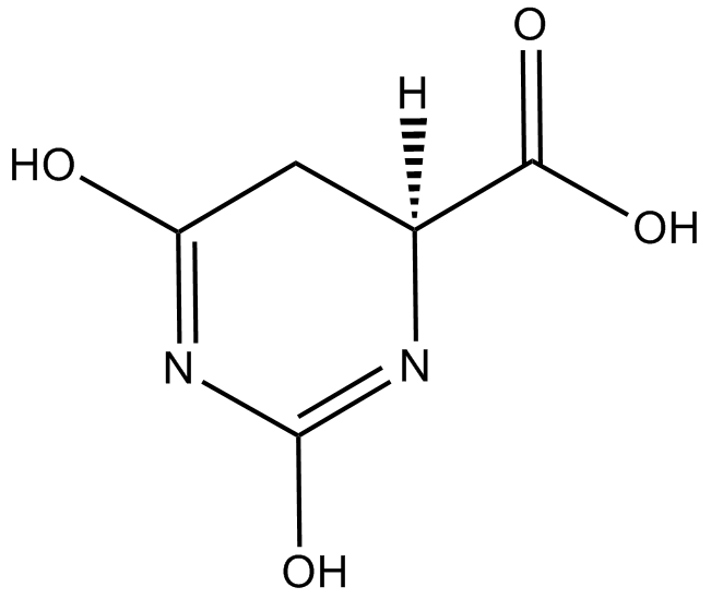 L-Dihydroorotic acid Chemische Struktur