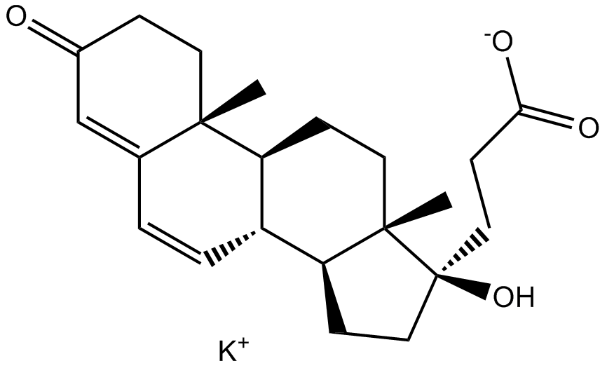 Potassium Canrenoate 化学構造