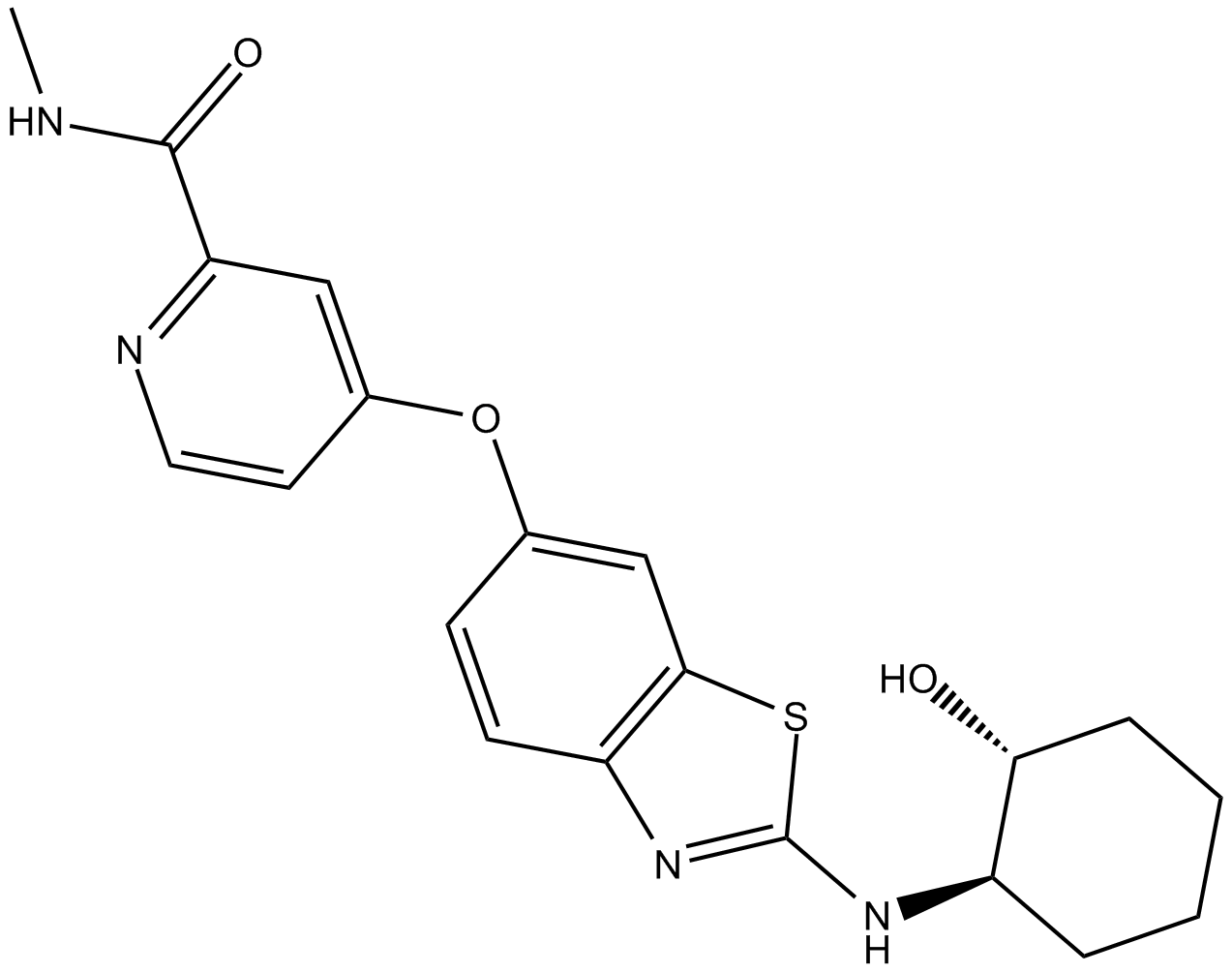 BLZ945 Chemische Struktur