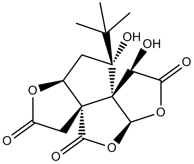 Bilobalide  Chemical Structure