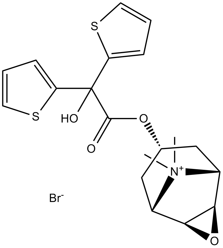 Tiotropium Bromide  Chemical Structure