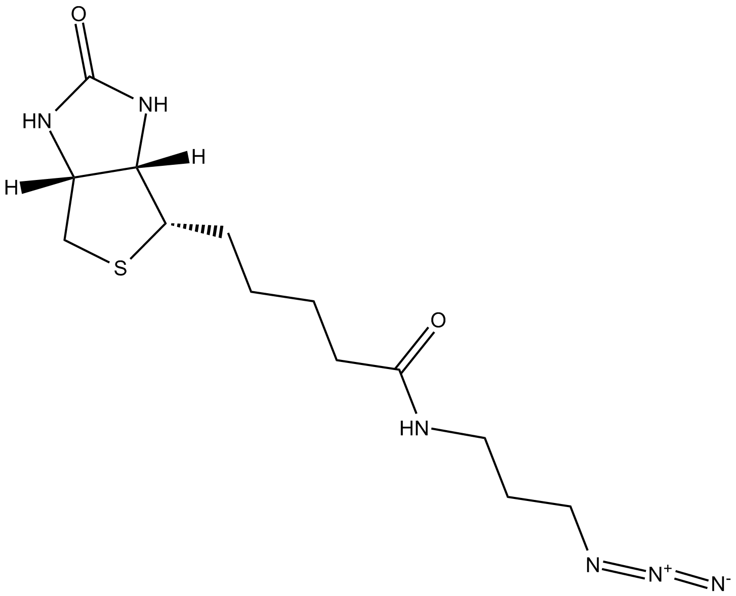 Biotin-azide التركيب الكيميائي
