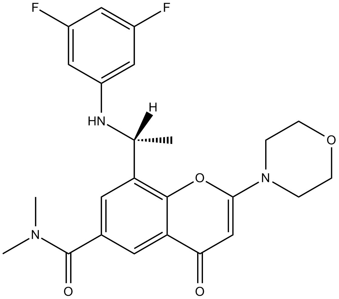 AZD8186  Chemical Structure