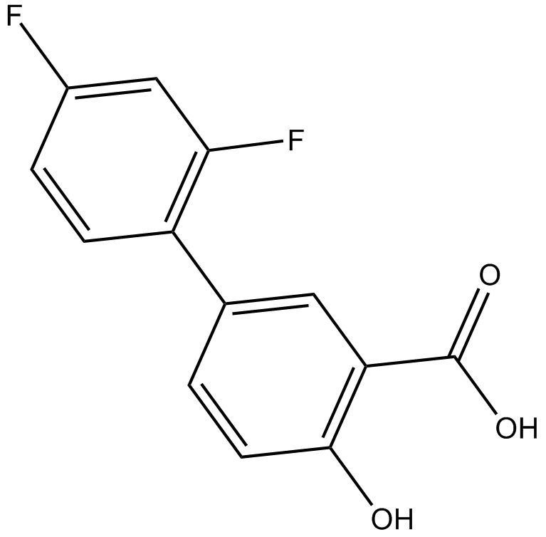 Diflunisal  Chemical Structure