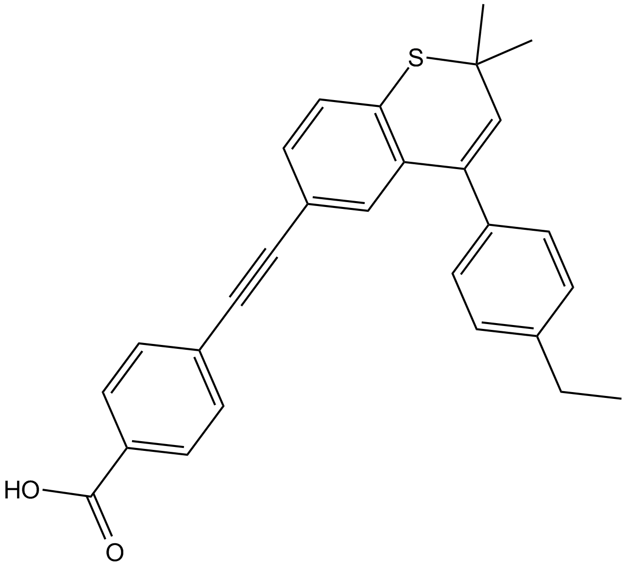 AGN 194310  Chemical Structure