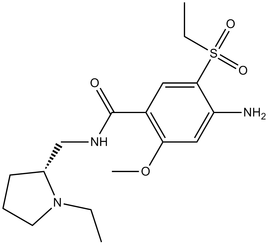 Amisulpride  Chemical Structure