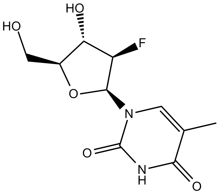 Clevudine 化学構造