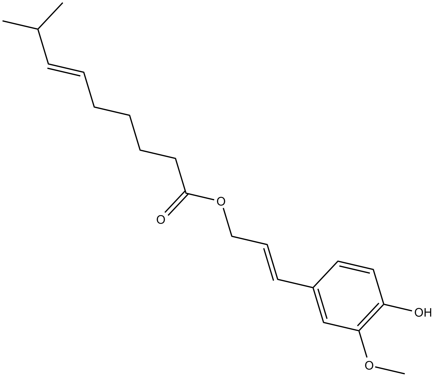 Capsiconiate  Chemical Structure