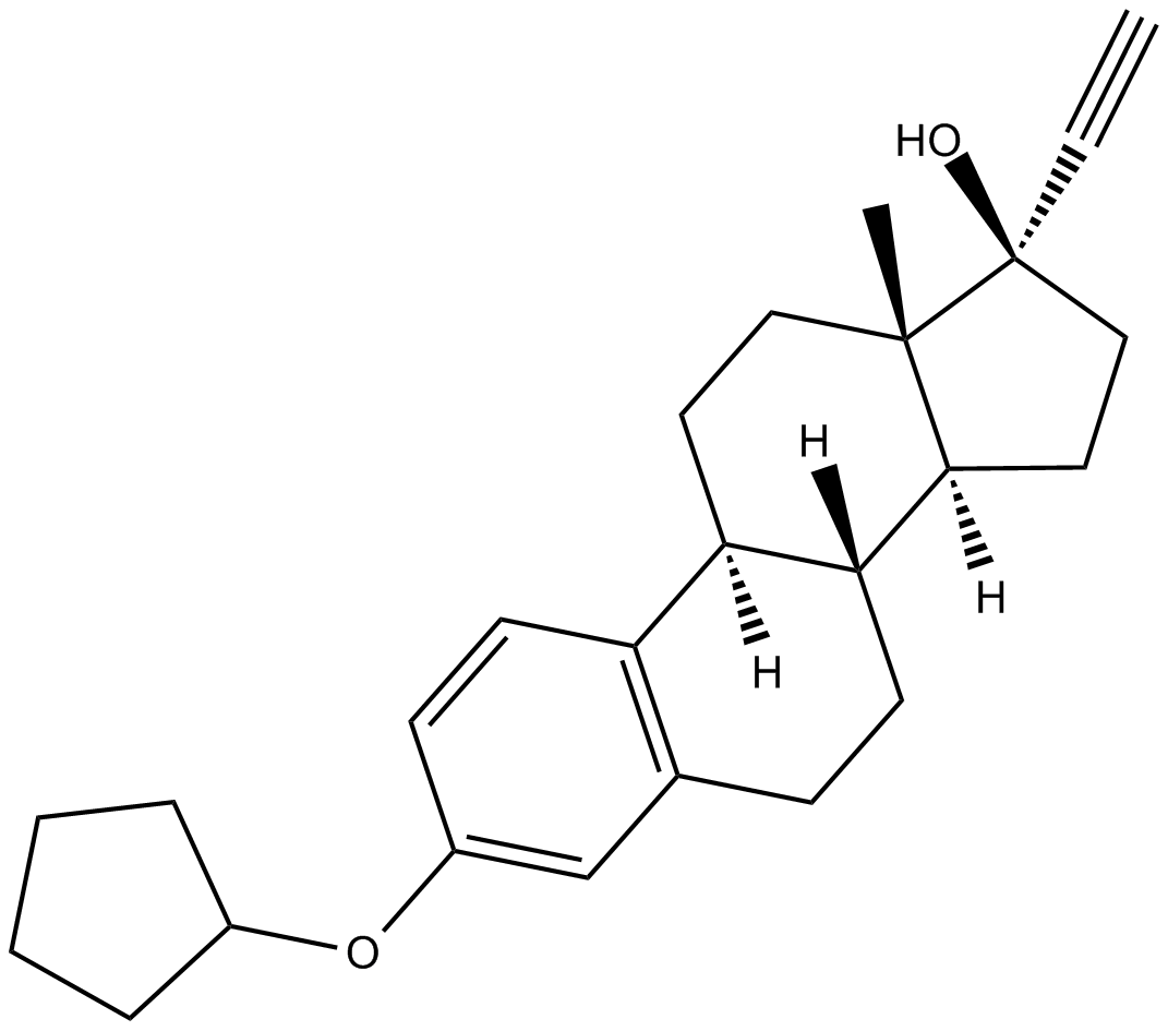 Quinestrol  Chemical Structure