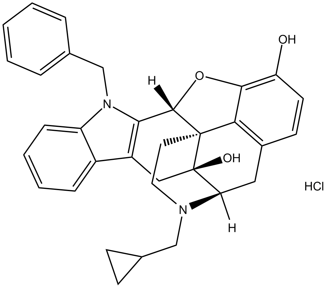 N-Benzylnaltrindole hydrochloride  Chemical Structure