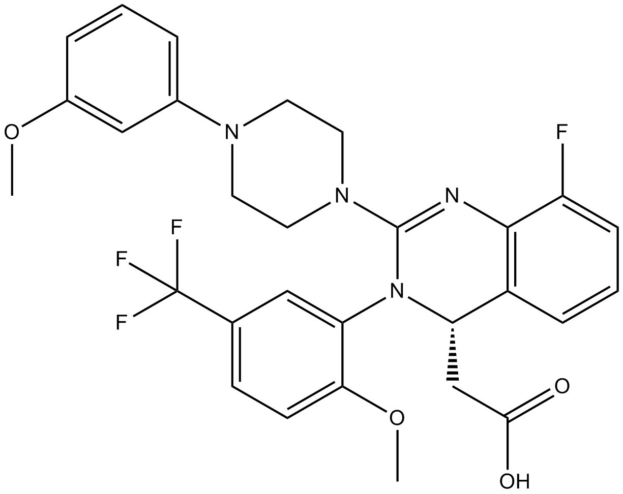 Letermovir  Chemical Structure