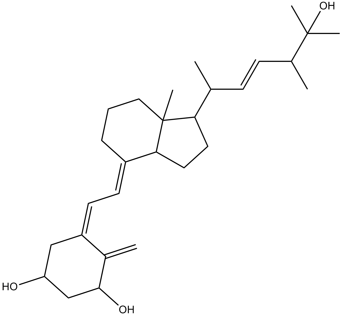 Ercalcitriol  Chemical Structure