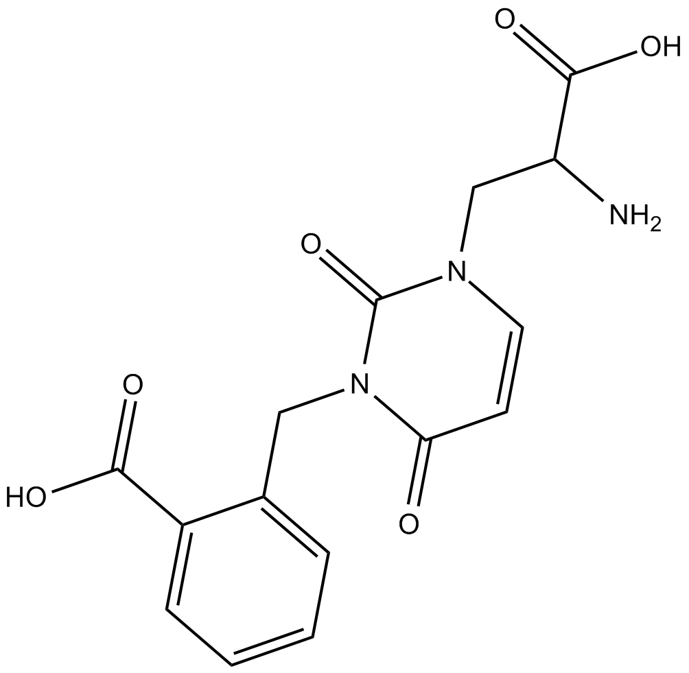 UBP 296  Chemical Structure